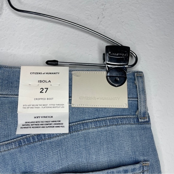 NWT Citizens of Humanity Isola Cropped Boot Jean in Pixie SIze 27 - Picture 12 of 15